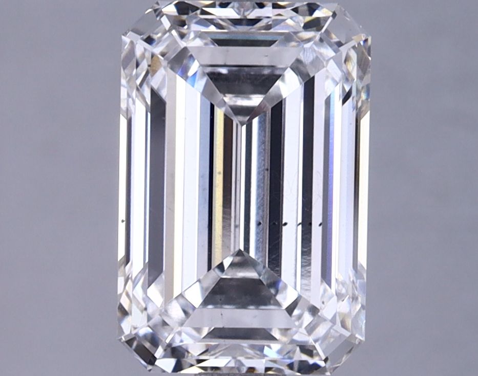 2.88 ct. emerald Lab Grown Diamond front image