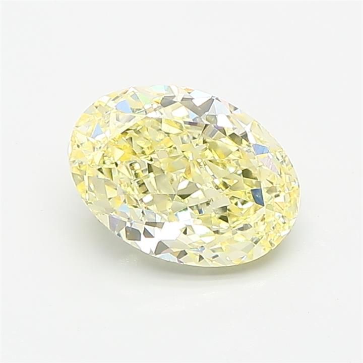 1.57 CT Fancy Yellow OVAL