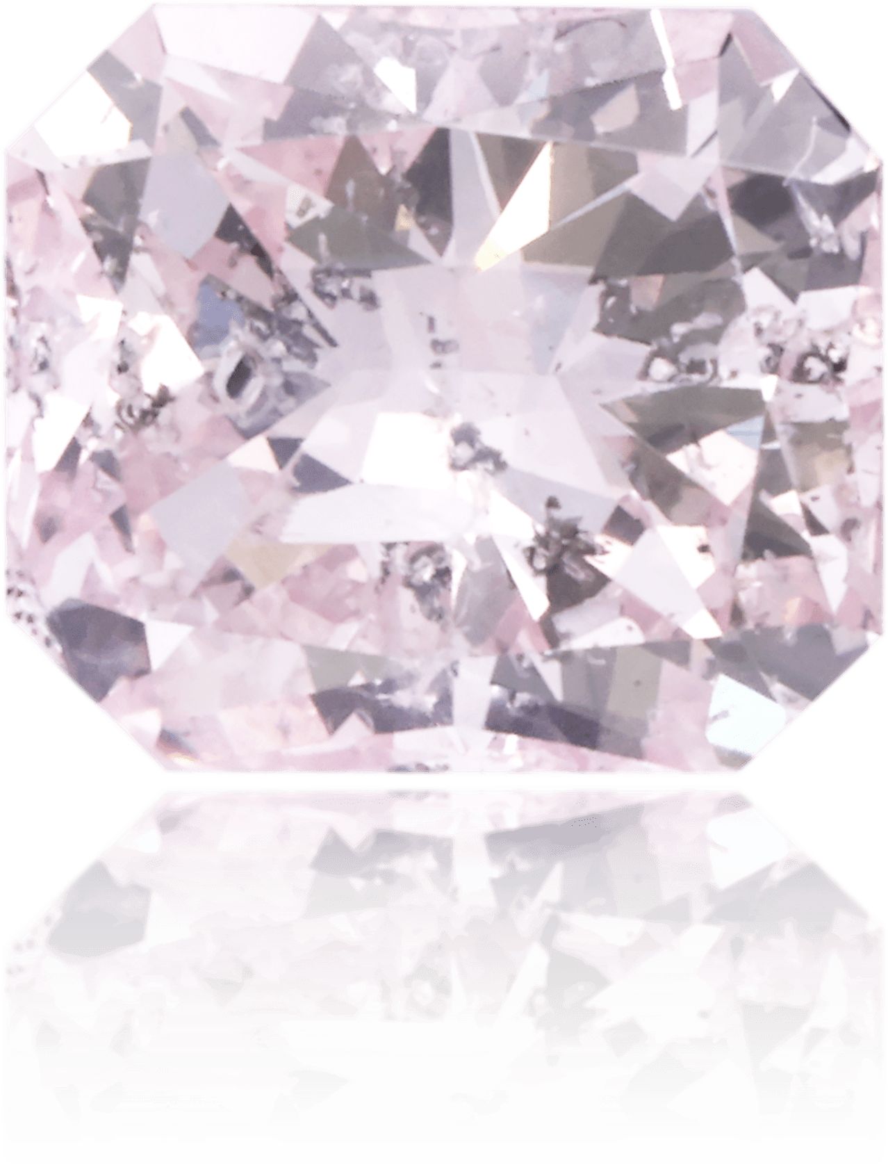 Diament 0.72 ct Fancy Purplish Pink/I3