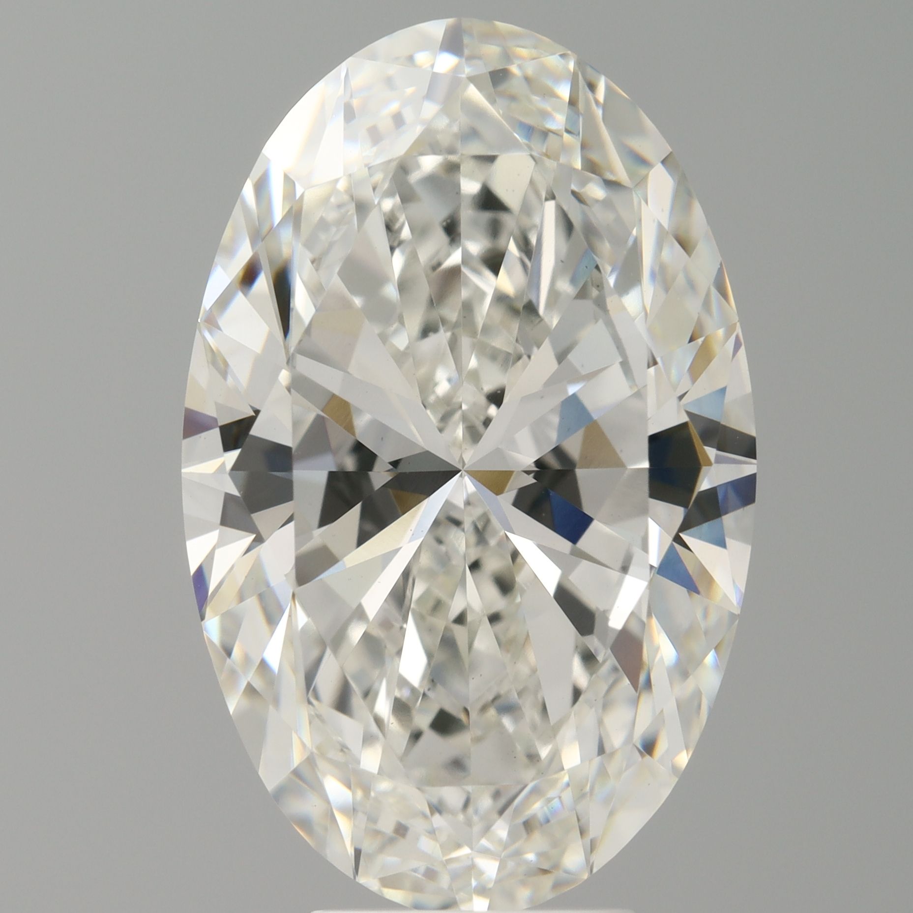 7.01 ct. oval Lab Grown Diamond front image