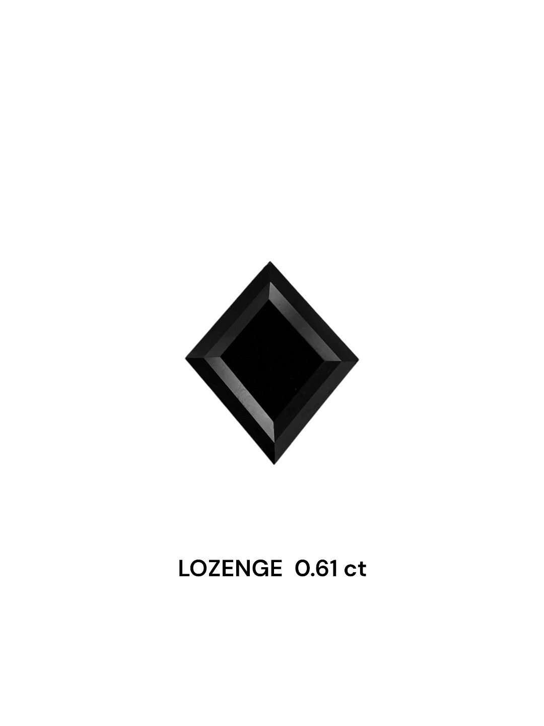 Diament 0.61 ct Fancy Black/VVS2