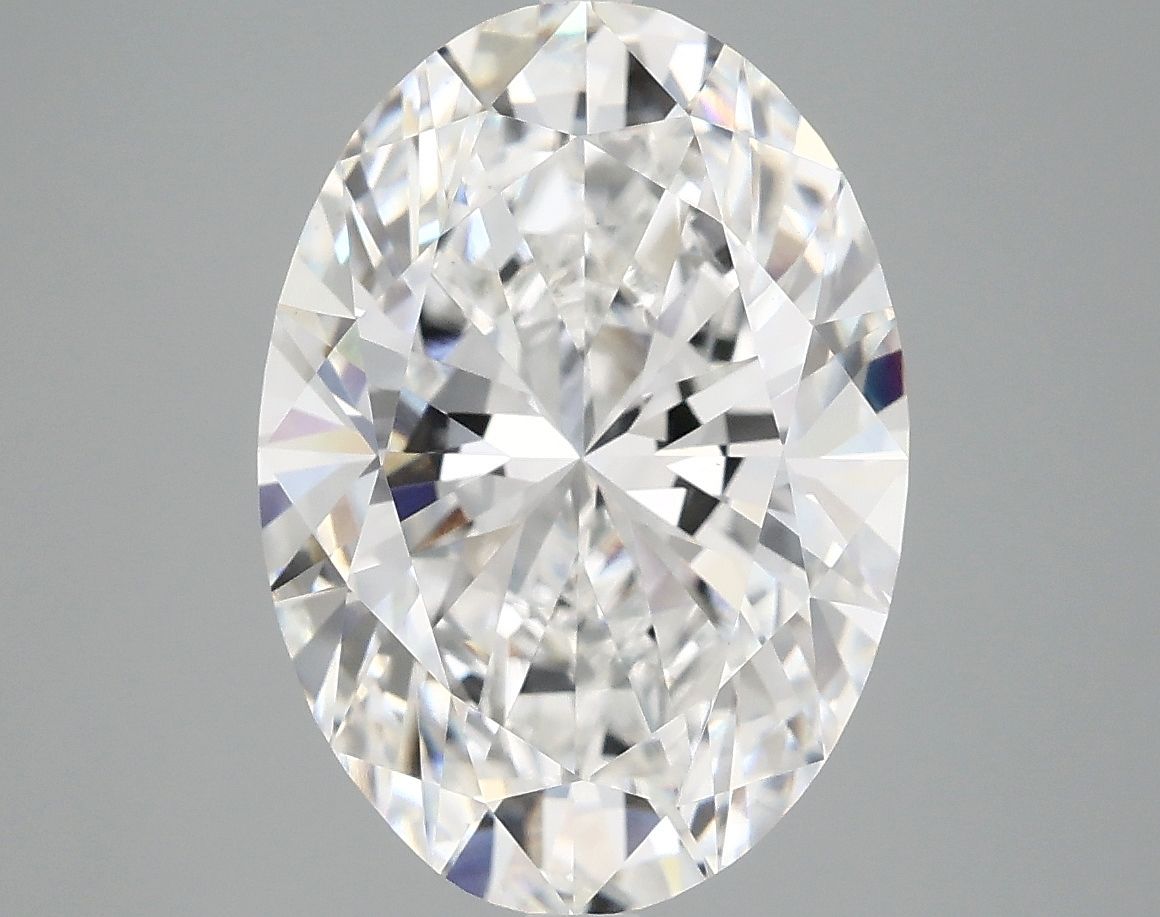 5.01 ct. oval Lab Grown Diamond front image