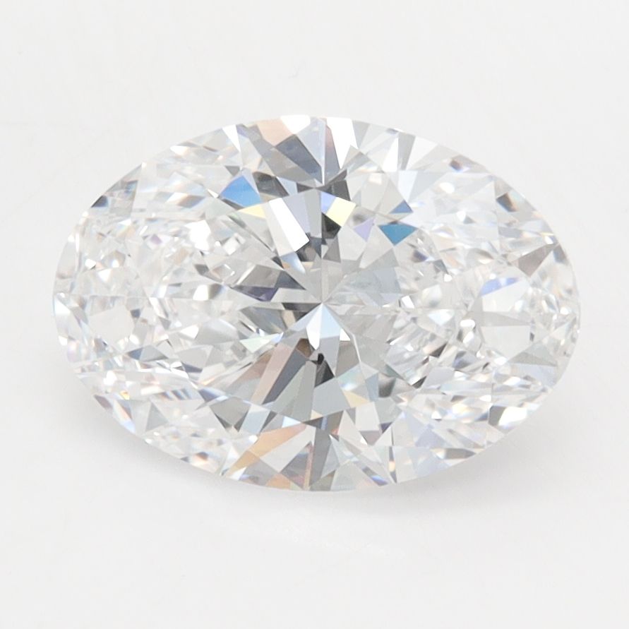 2.10 ct. oval Lab Grown Diamond front image