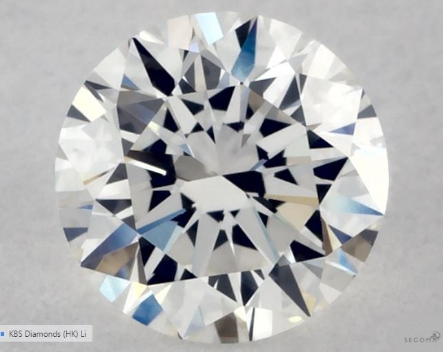 0.56 ct Round diamond