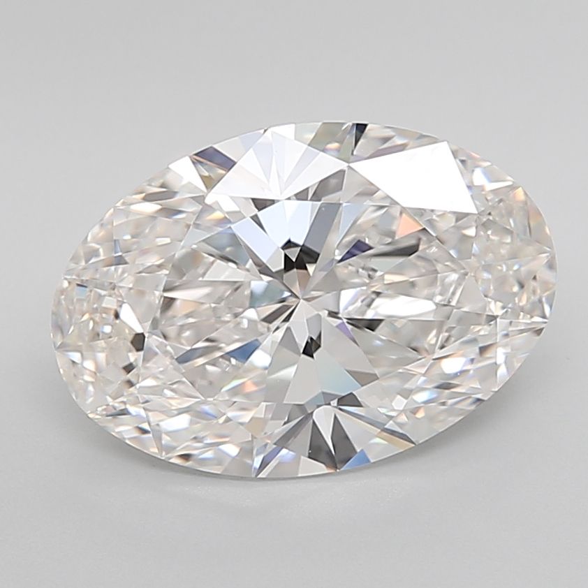 5.25 ct. oval Lab Grown Diamond front image