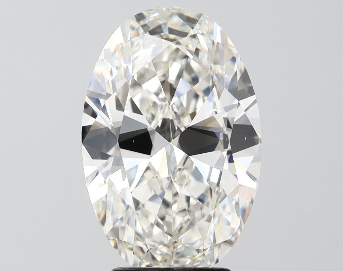 4.20 ct. oval Lab Grown Diamond front image