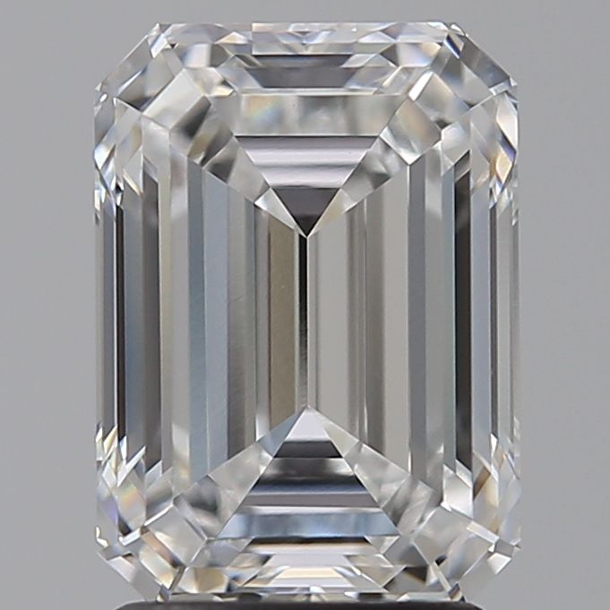 2.54 ct. emerald Lab Grown Diamond front image