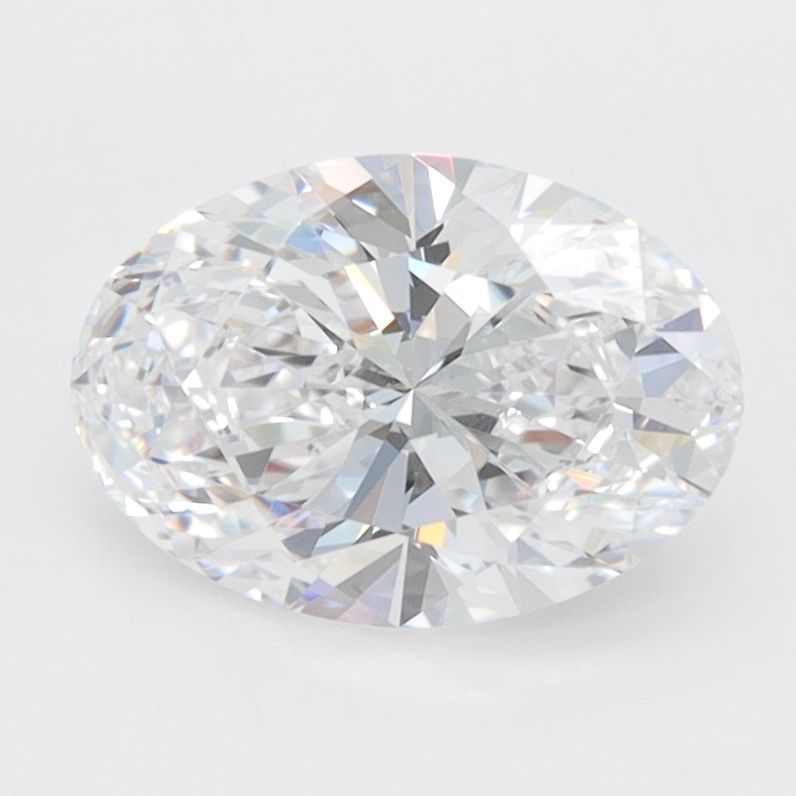 1.57 ct. oval Lab Grown Diamond front image