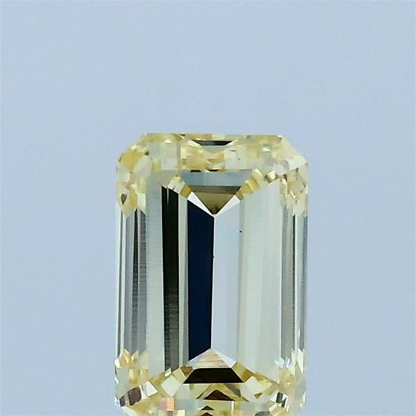 0.71 CT Fancy Light Yellow EMERALD