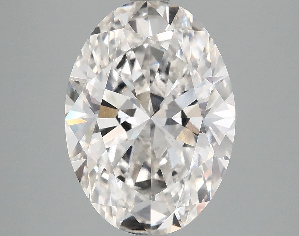4.10 ct. oval Lab Grown Diamond front image