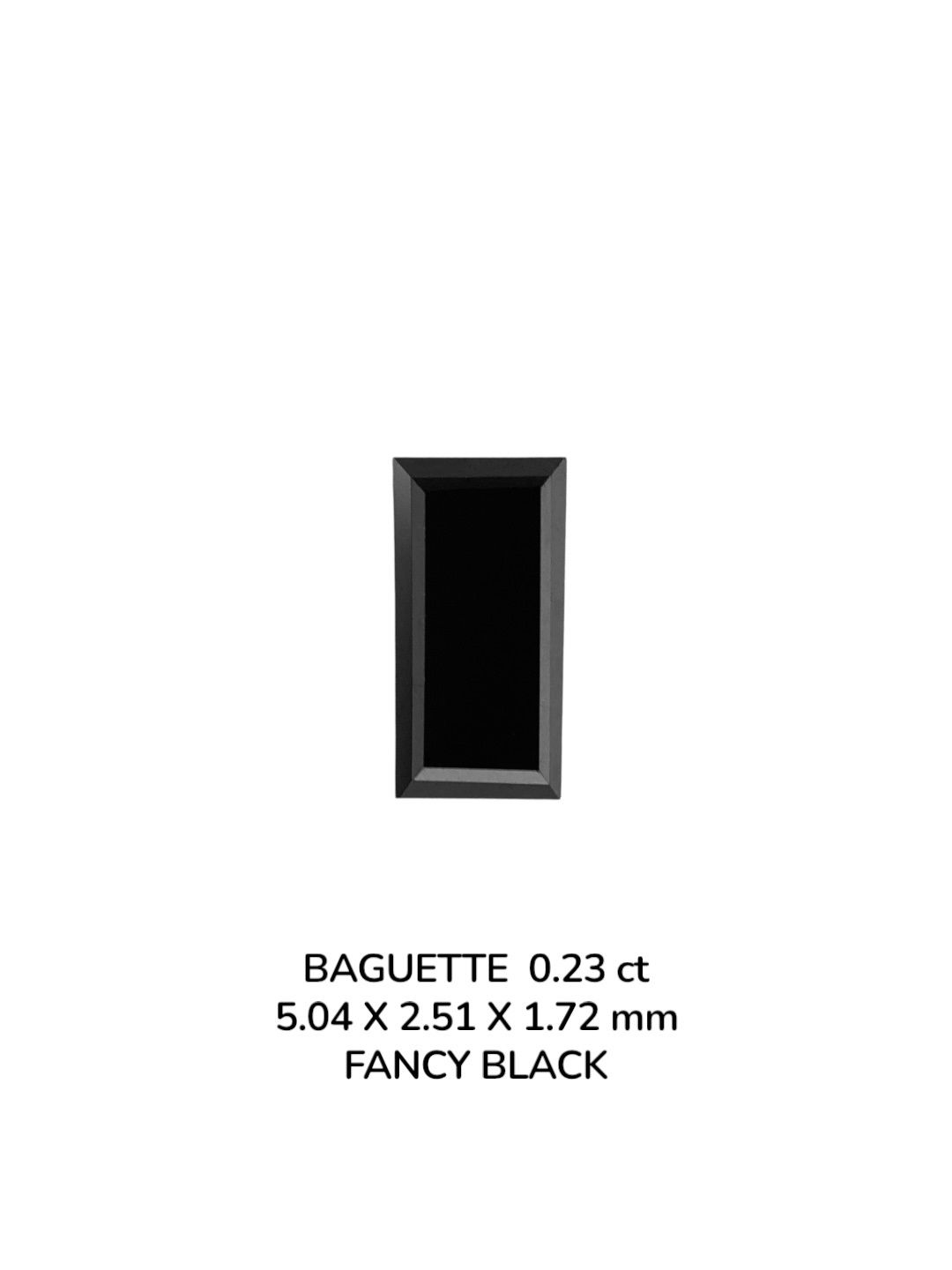 Diament 0.23 ct Fancy Black/VVS2