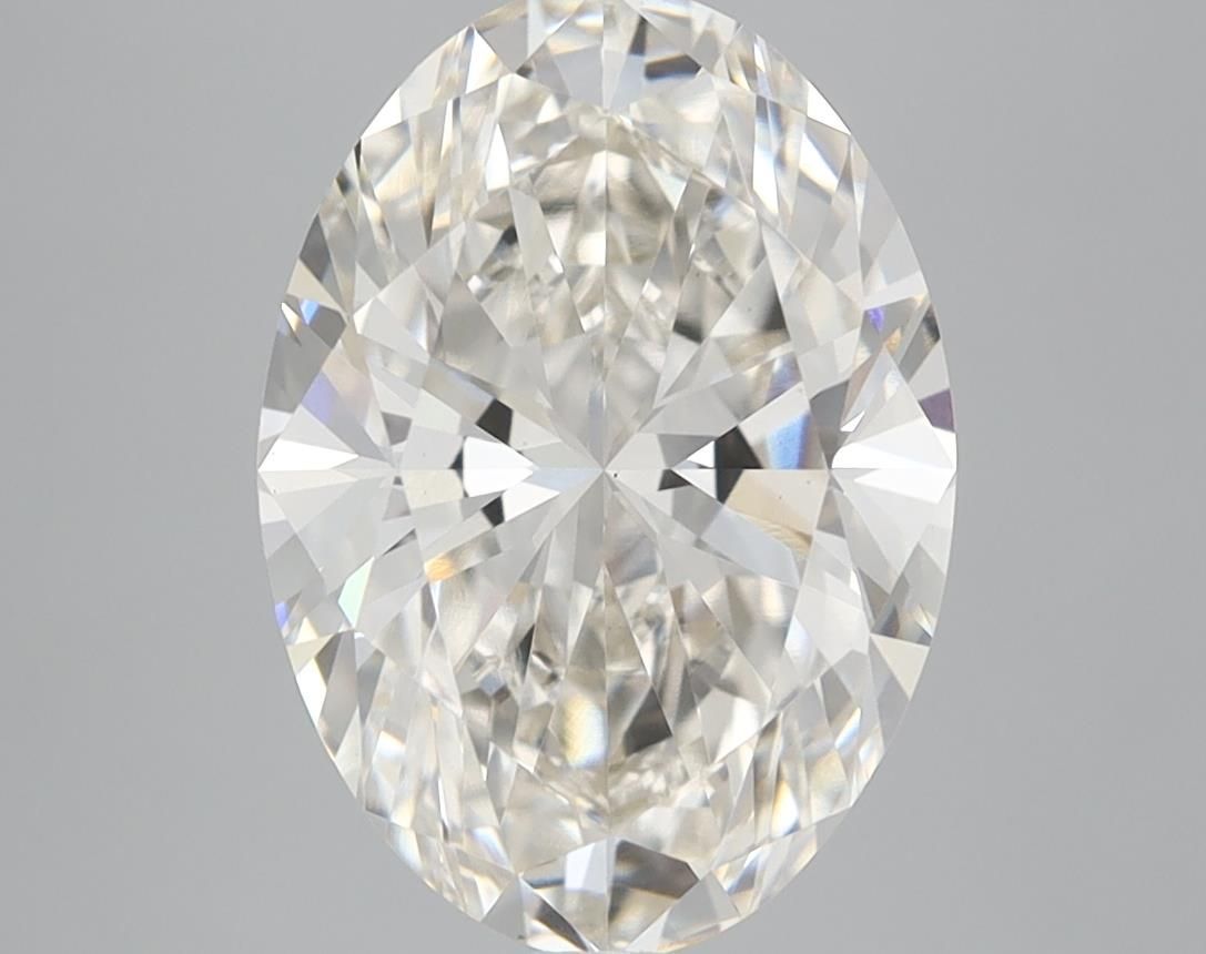 3.67 ct. oval Lab Grown Diamond front image