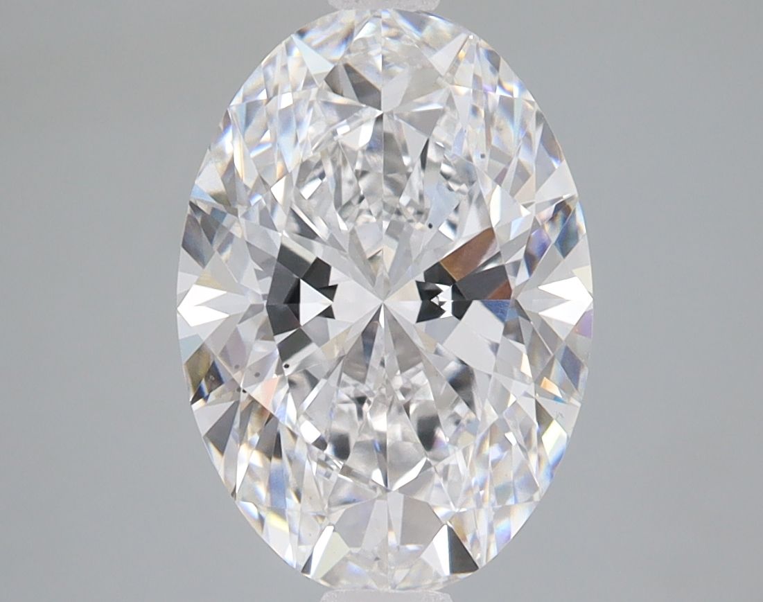 3.02 ct. oval Lab Grown Diamond front image