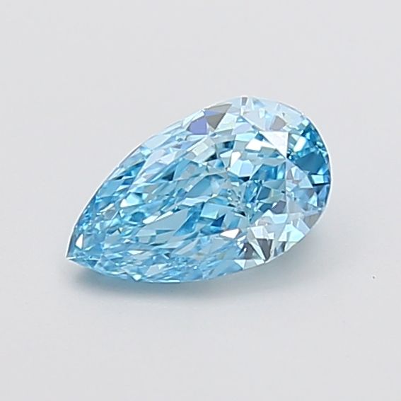1.01 CT Fancy Vivid Blue PEAR