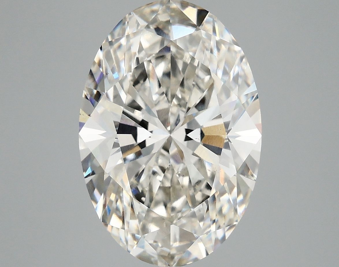 5.09 ct. oval Lab Grown Diamond front image