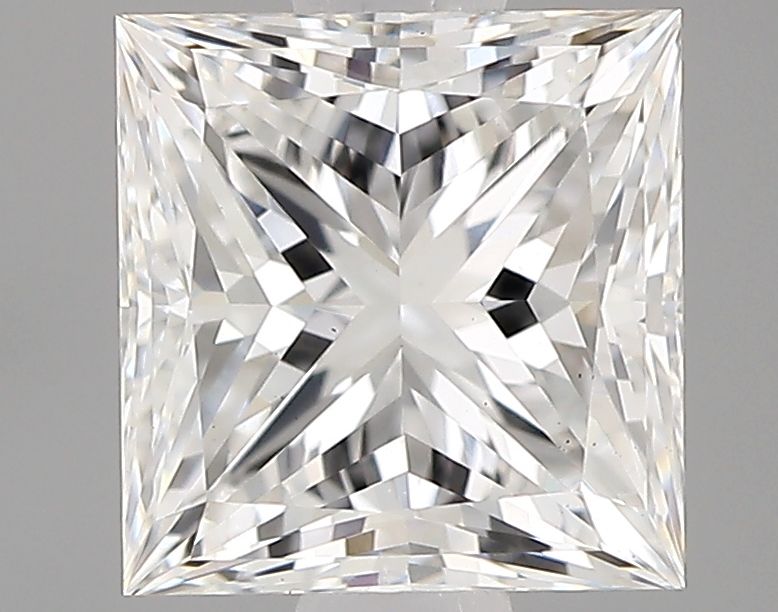 0.90 ct. princess Lab Grown Diamond front image