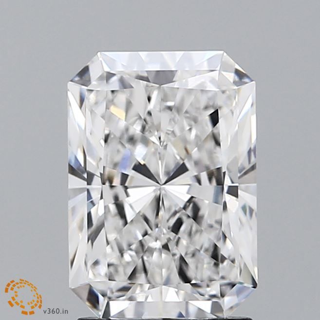 2.10 ct. radiant Lab Grown Diamond front image