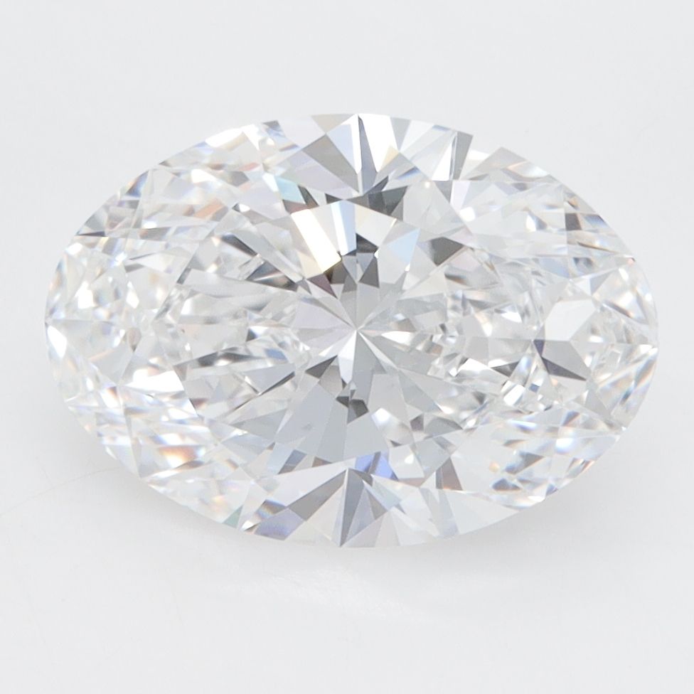 3.10 ct. oval Lab Grown Diamond front image