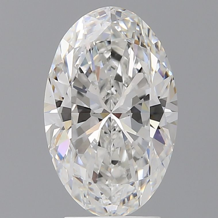 3.60 ct. oval Lab Grown Diamond front image