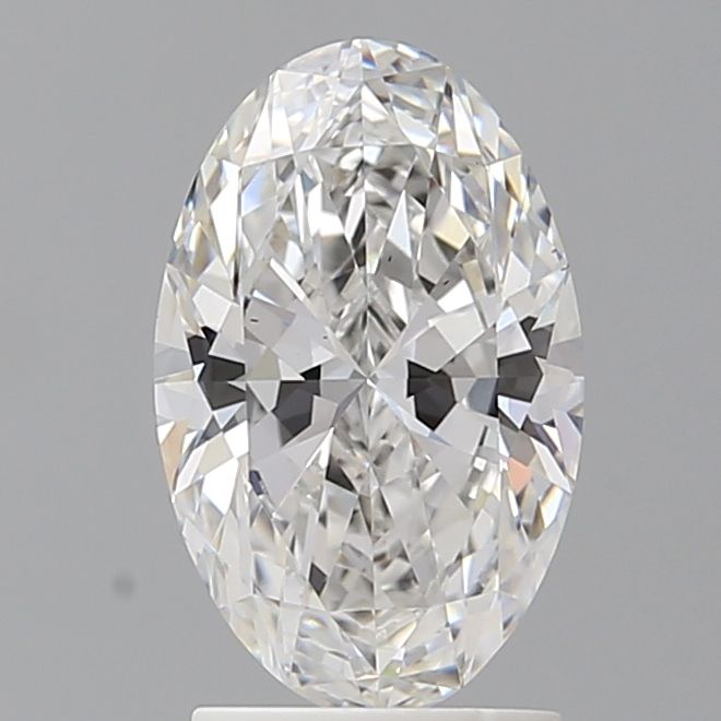 2.02 ct. oval Lab Grown Diamond front image