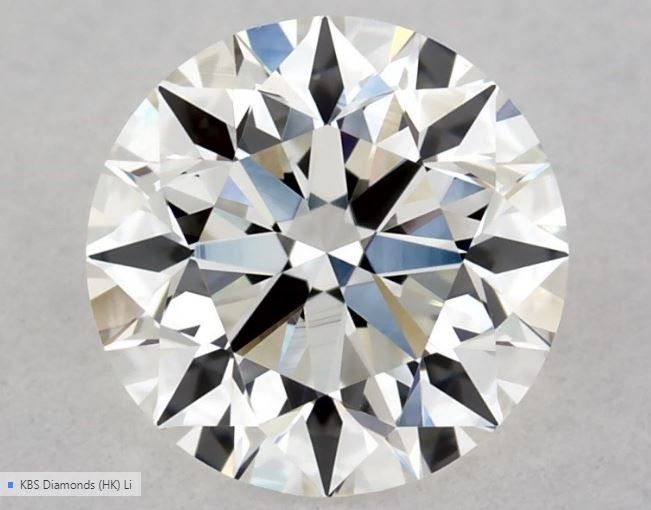 0.58 ct Round diamond