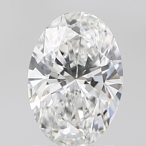 1.30 ct. oval Lab Grown Diamond front image