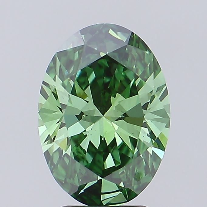 2.07 ct. oval Lab Grown Diamond front image