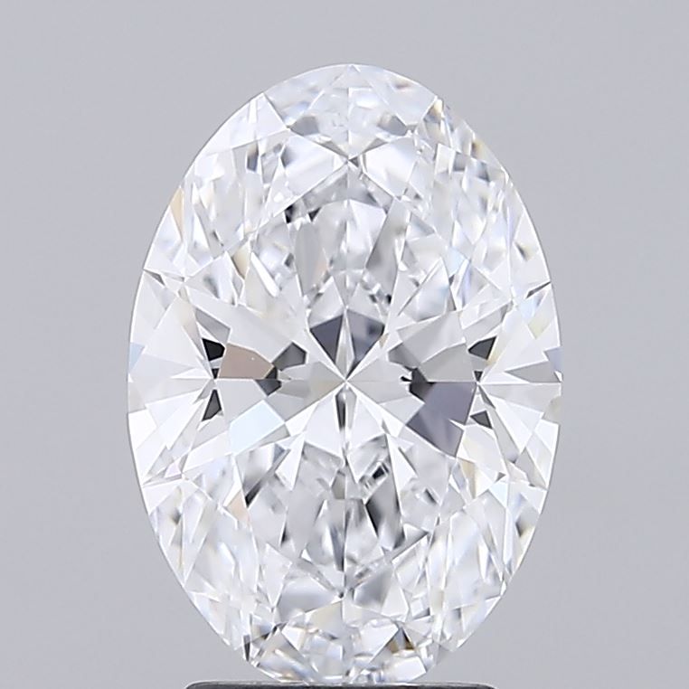 2.71 ct. oval Lab Grown Diamond front image
