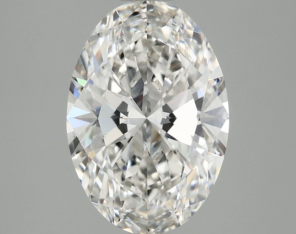 3.03 ct. oval Lab Grown Diamond front image
