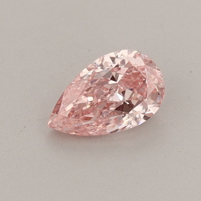 0.39 CT Fancy Vivid Pink PEAR