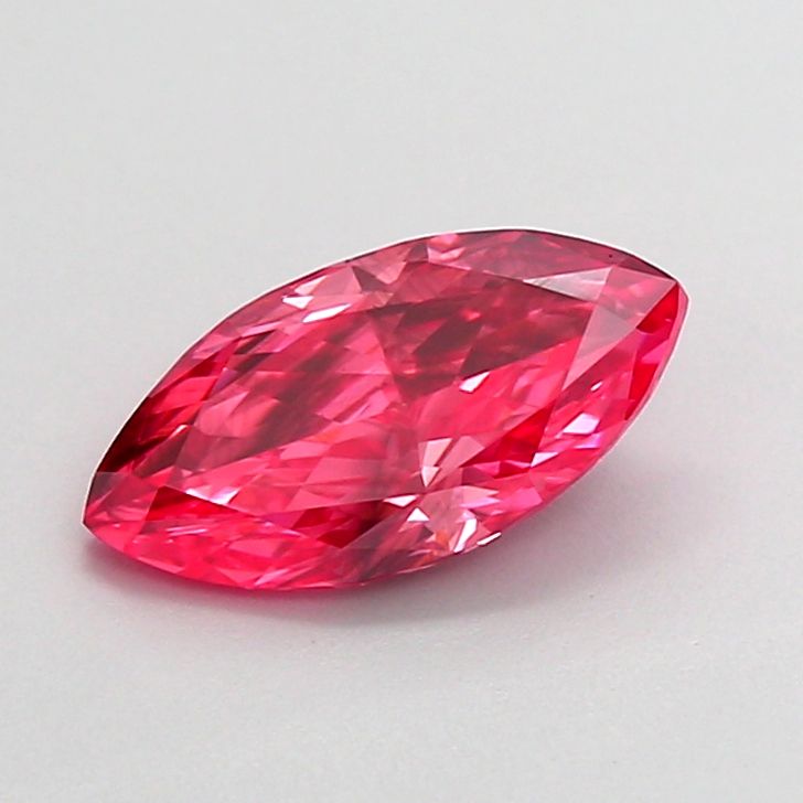 0.84 CT Fancy Vivid Pink MARQUISE