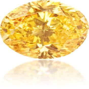 Diament 0.2 ct Fancy Intense Orange/SI2