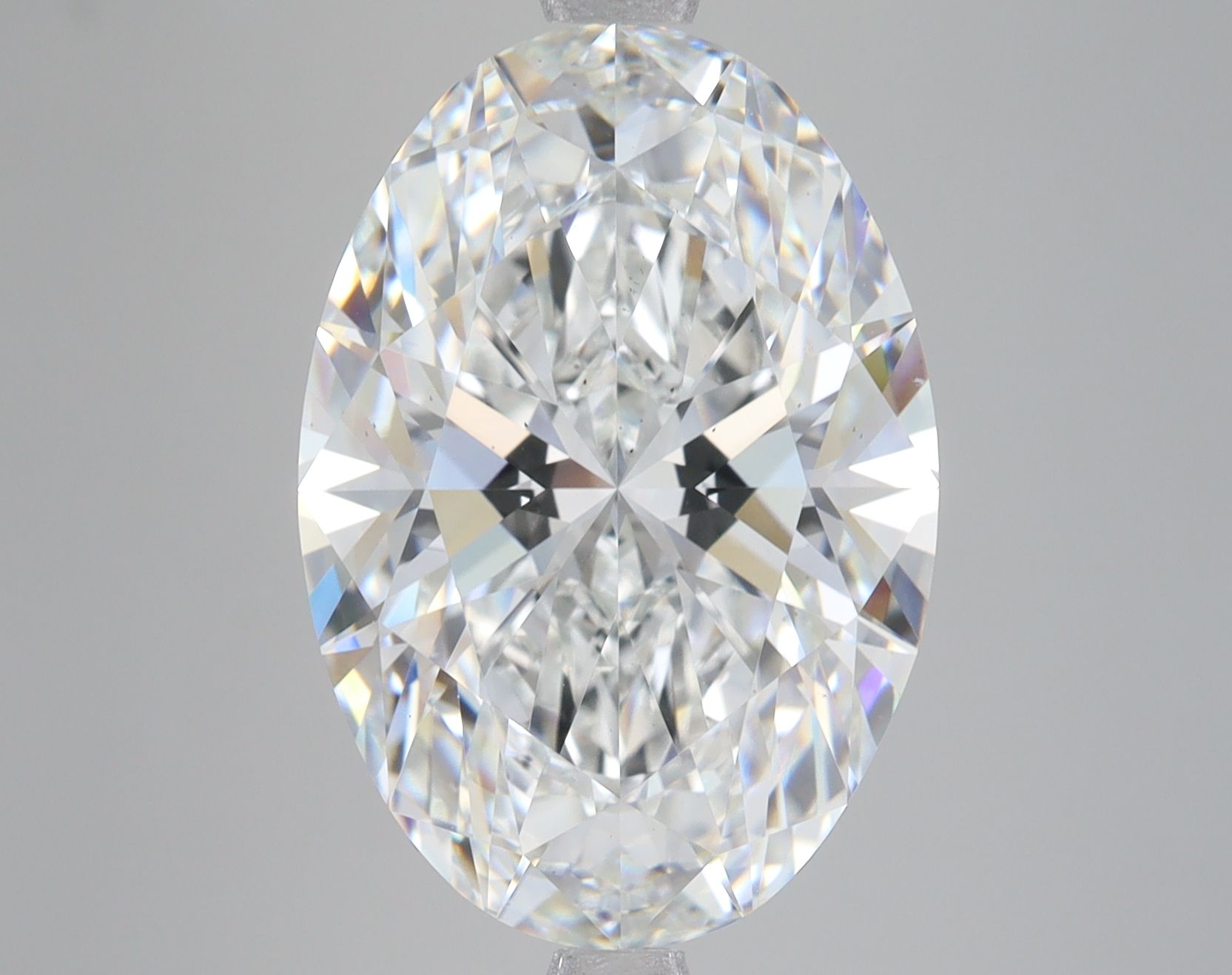 9.36 ct. oval Lab Grown Diamond front image