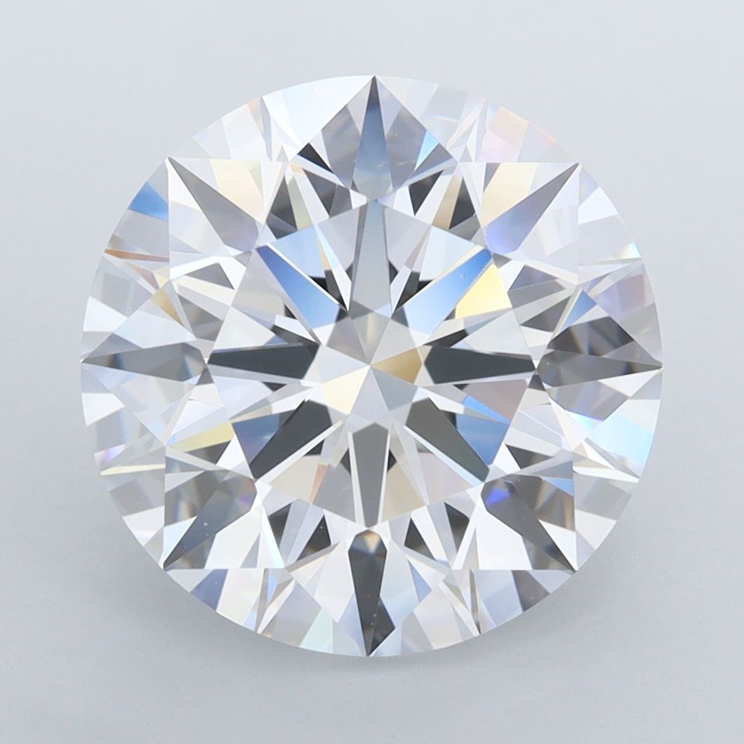 5.55 ct. round Lab Grown Diamond front image