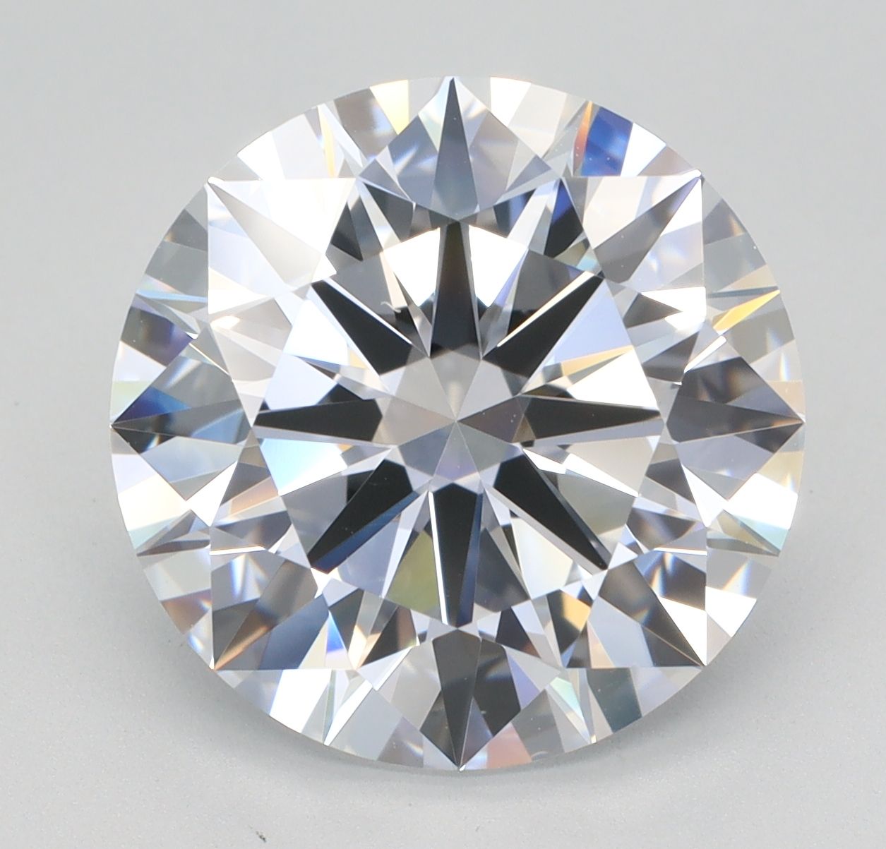 5.46 ct. round Lab Grown Diamond front image