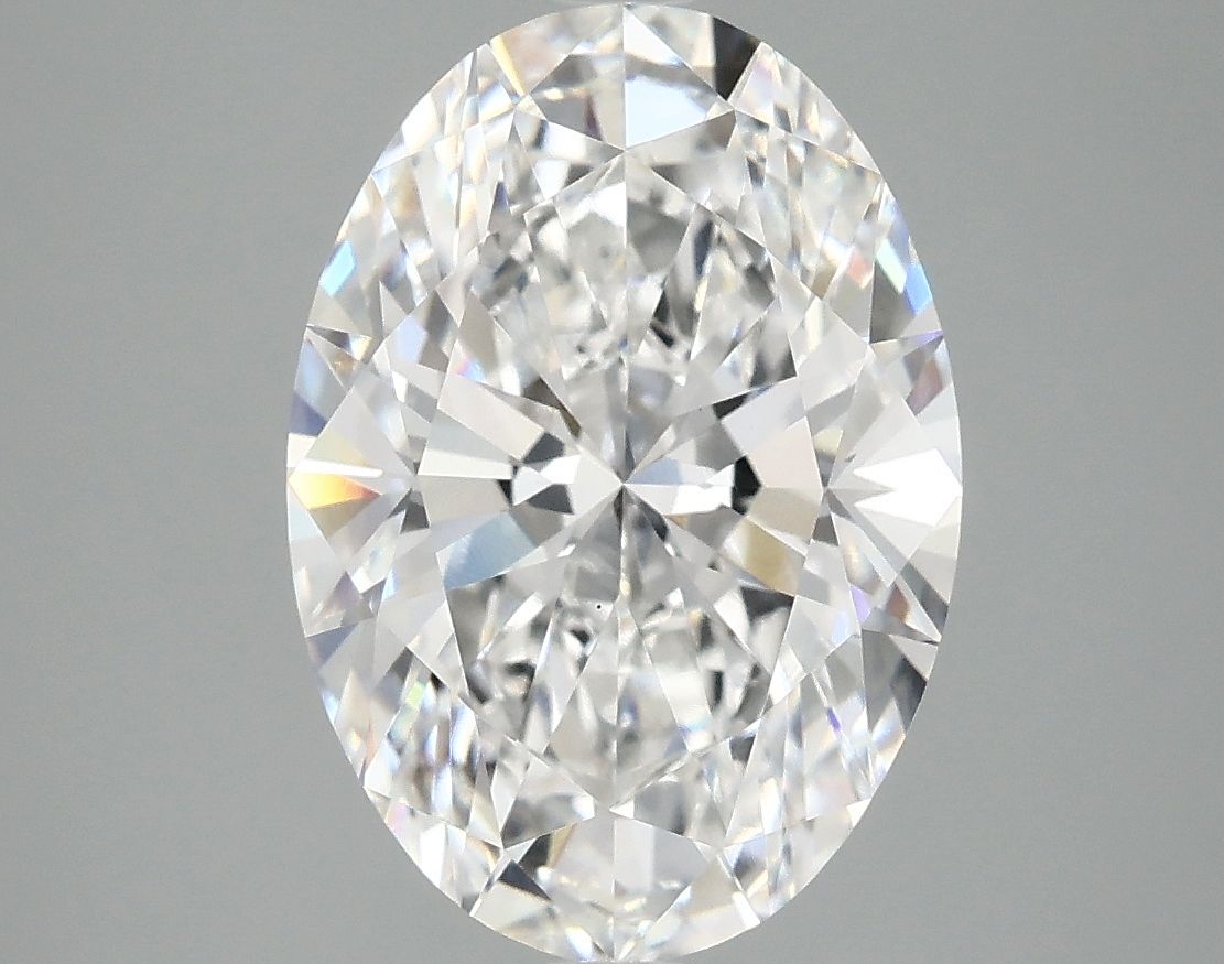 4.09 ct. oval Lab Grown Diamond front image