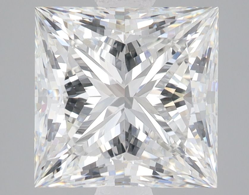 3.81 ct Princess diamond