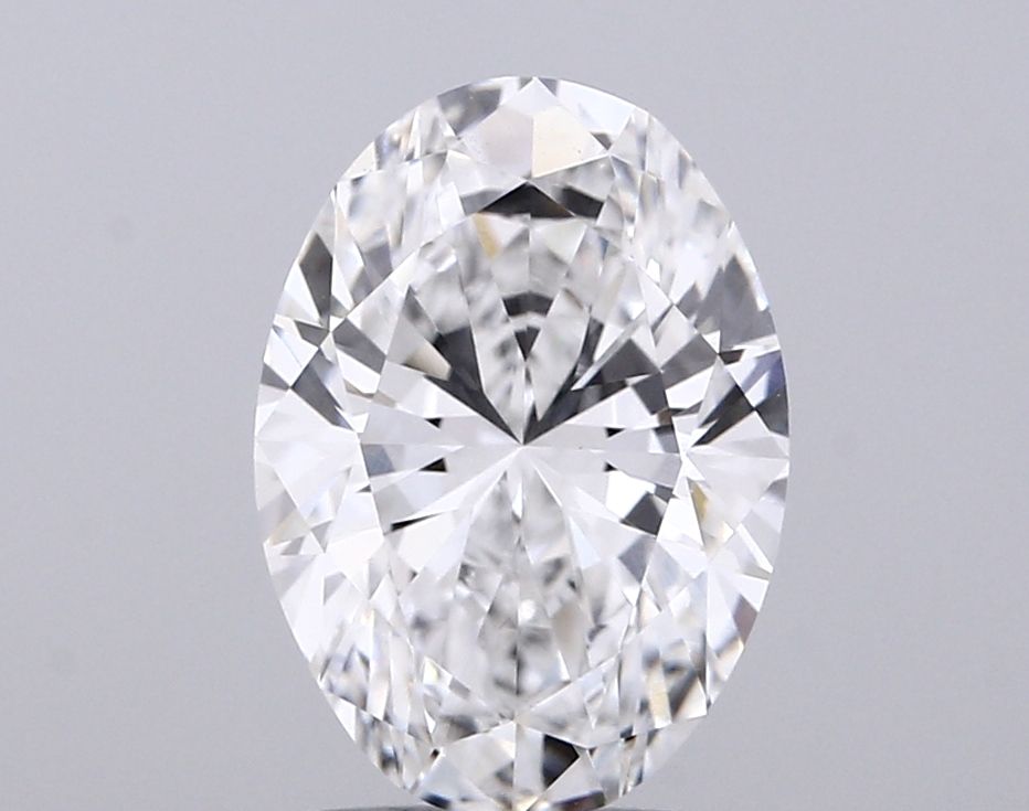 2.55 ct. oval Lab Grown Diamond front image