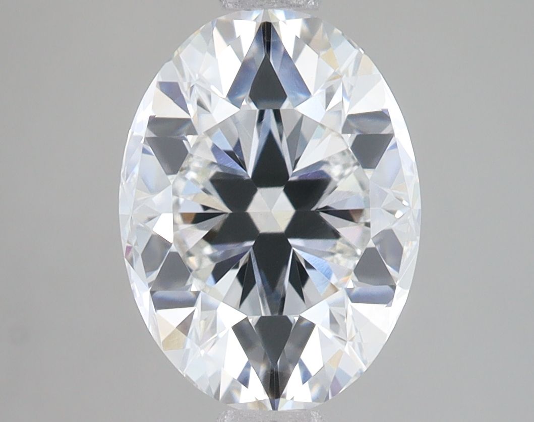 4.42 ct. oval Lab Grown Diamond front image