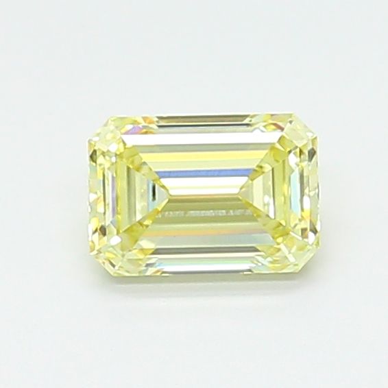 1.14 CT Fancy Light Yellow EMERALD