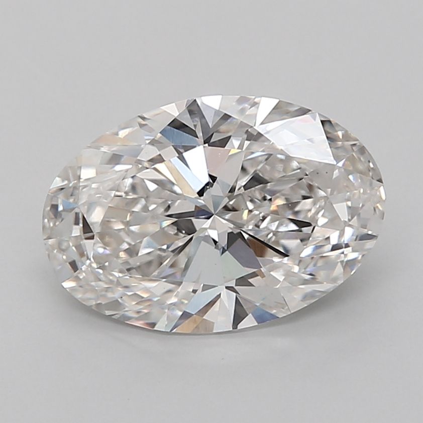 3.07 ct. oval Lab Grown Diamond front image