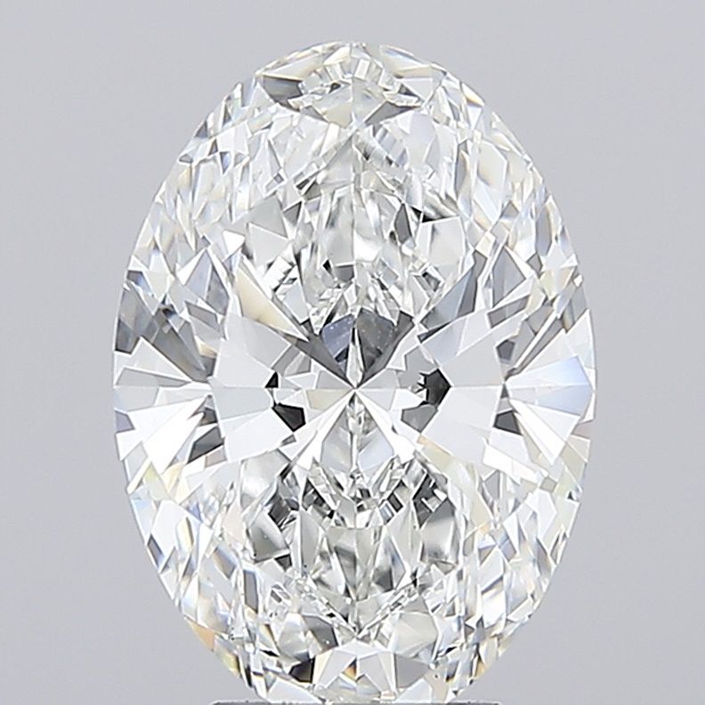 5.00 ct. oval Lab Grown Diamond front image
