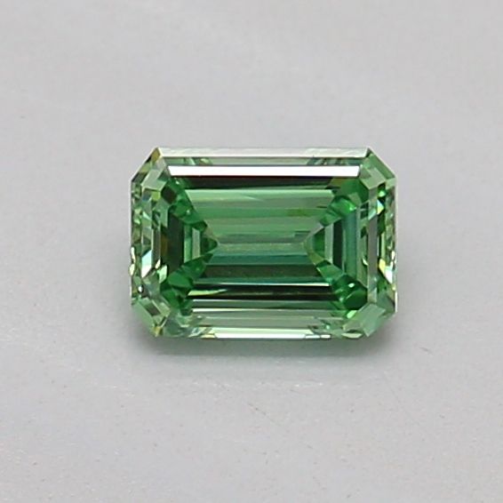 0.18 CT Fancy Vivid Green EMERALD
