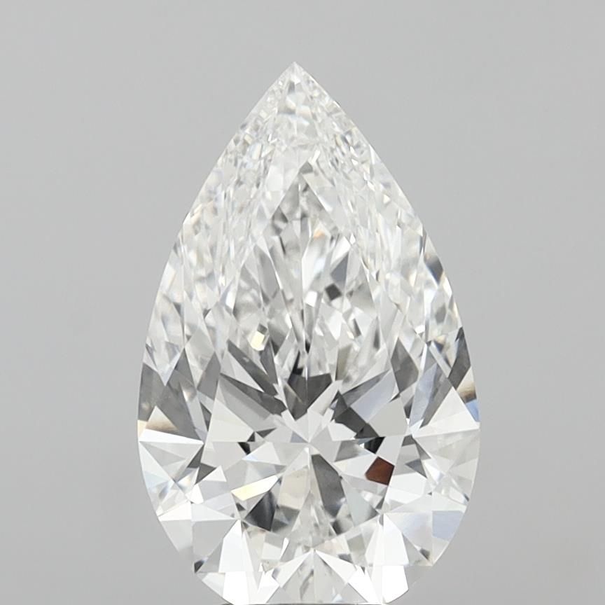 5.01 ct. pear Lab Grown Diamond front image