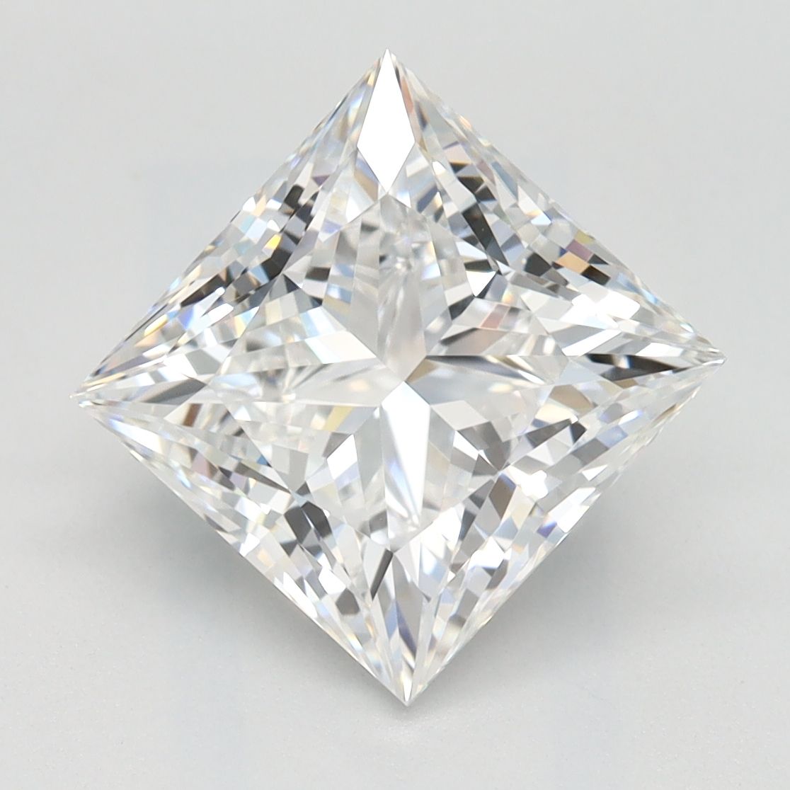 3.12 ct. princess Lab Grown Diamond front image