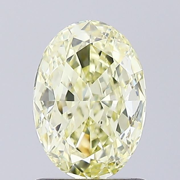 1.25 CT Fancy Intense Yellow OVAL