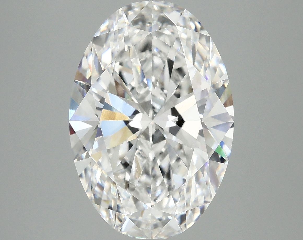4.91 ct. oval Lab Grown Diamond front image