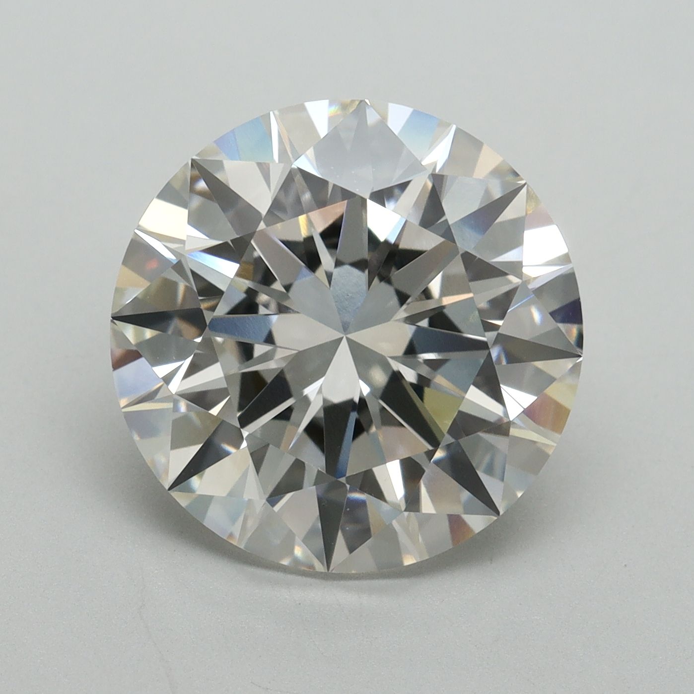 7.04 ct. round Lab Grown Diamond front image