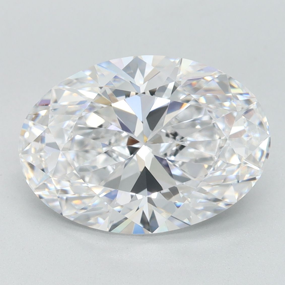 3.27 ct. oval Lab Grown Diamond front image