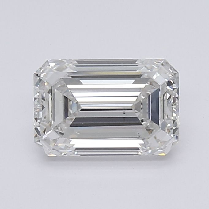 1.53 ct. emerald Lab Grown Diamond front image